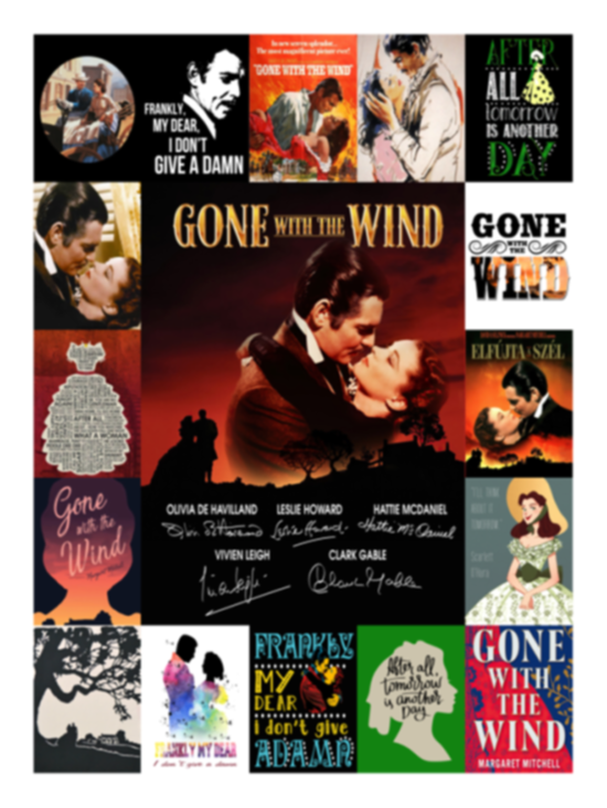 Gone With The Wind Blanket, Gone With The Wind Fleece, Sherpa Soft and Cozy VPS Cozy Plush Fleece Blanket - 30x40