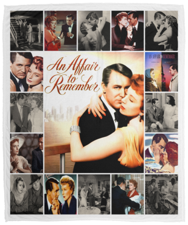 An Affair To Remember Blanket, Cary Grant Fleece, Sherpa Blanket Soft and Cozy VPM Cozy Plush Fleece Blanket - 50x60