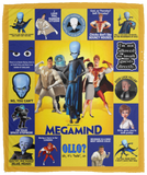 Megamind Blanket, Megamind 3D Movie Quilt, Funny Cartoon Quilt Blanket VPM Cozy Plush Fleece Blanket - 50x60