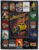 American Graffiti Blanket, American Graffiti Fleece, Sherpa Blanket VPL Cozy Plush Fleece Blanket - 60x80