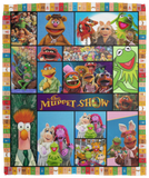 The Muppet Show Blanket, The Muppet Show TV Series Fleece, Sherpa Blanket VPM Cozy Plush Fleece Blanket - 50x60