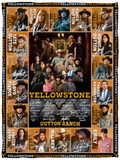 Yellowstone Blanket, Yellowstone Dutton Ranch TV Series Fleece, Sherpa Blanket VPS Cozy Plush Fleece Blanket - 30x40