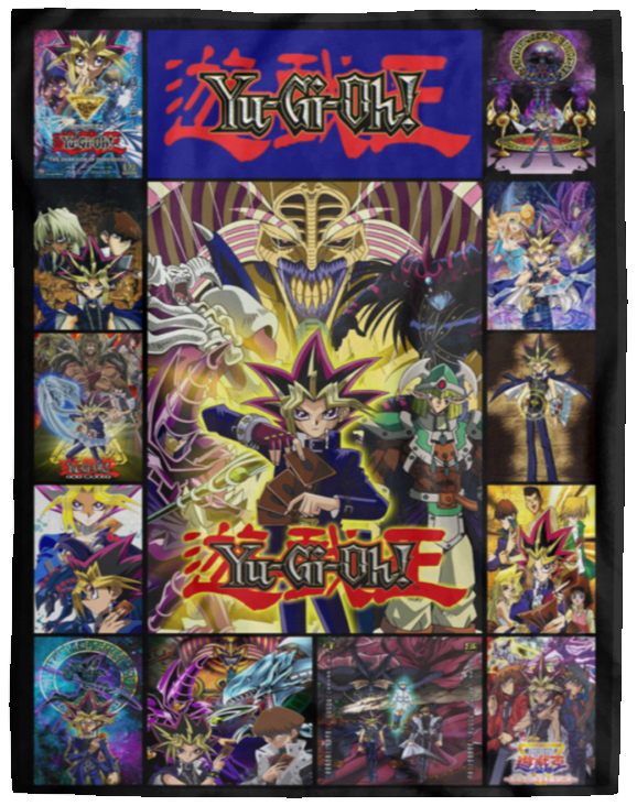 Yu-gi-oh Blanket, Yu-Gi-Oh! Duel Monsters Fleece, Sherpa Blanket VPL Cozy Plush Fleece Blanket - 60x80