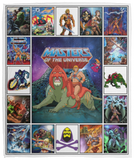 The Masters Of The Universe Blanket, He Man Masters Fleece, Sherpa Blanket VPM Cozy Plush Fleece Blanket - 50x60
