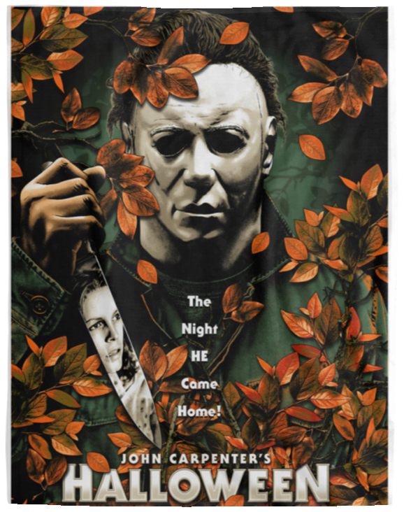 Halloween Michael Myers Blanket, Ultra-Soft Warm Micro Fleece, Sherpa Blanket VPL Cozy Plush Fleece Blanket - 60x80