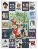 Gilligan's Island Blanket, Gilligan's Island TV Series Fleece, Sherpa Blankets VPL Cozy Plush Fleece Blanket - 60x80