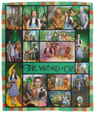 The Wizards of Oz Blanket, Magical Land of Oz Fleece Sherpa, Lovers Gifts VPM Cozy Plush Fleece Blanket - 50x60