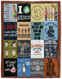 Impractical Jokers Blanket, Impractical Jokers TV Series Fleece, Sherpa Blanket - VPL Cozy Plush Fleece Blanket - 60x80