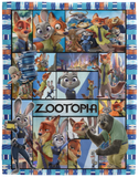 Zootopia Blanket, Zootopia Cartoon Movie Fleece, Sherpa Blanket VPL Cozy Plush Fleece Blanket - 60x80