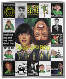 Drop Dead Fred Blanket, Drop Dead Fred Movie Fleece, Sherpa Blanket VPM Cozy Plush Fleece Blanket - 50x60