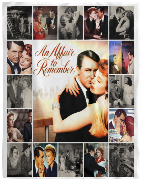 An Affair To Remember Blanket, Cary Grant Fleece, Sherpa Blanket Soft and Cozy VPL Cozy Plush Fleece Blanket - 60x80