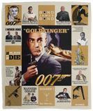 Goldfinger Blanket, Goldfinger 1964 movie Fleece, Sherpa Blanket VPM Cozy Plush Fleece Blanket - 50x60