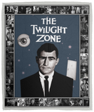 The Twilight Zone Blanket, The Twilight Zone 1959 Fleece, Sherpa Blanket VPM Cozy Plush Fleece Blanket - 50x60