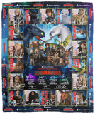 How to Train Your Dragon Blanket, 3D Cartoon Fleece, Sherpa Blanket VPM Cozy Plush Fleece Blanket - 50x60