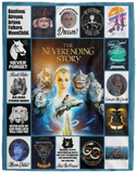 The NeverEnding Story Blanket, The NeverEnding Story Fleece, Sherpa Blanket Gift VPL Cozy Plush Fleece Blanket - 60x80