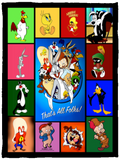 LOONEY TUNES Blanket, Looney Tunes TV Series Fleece, Sherpa Blanket - VPS Cozy Plush Fleece Blanket - 30x40