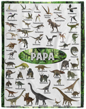 papa - VPL Cozy Plush Fleece Blanket - 60x80