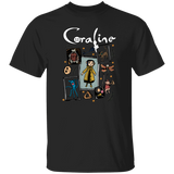 Spooky Coraline Movie Halloween T-shirt, Halloween Coraline Shirt G500 5.3 oz. T-Shirt