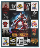 Army of Darkness Blanket, Army of Darkness Movies Fleece, Sherpa Blanket VPM Cozy Plush Fleece Blanket - 50x60