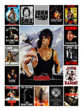 Rambo Blanket, John Rambo Super Soft And Warm Fleece, Sherpa Blanket VPS Cozy Plush Fleece Blanket - 30x40