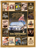 Smokey And The Bandit Blanket, 45th Anniversary Fleece Blanket Gift idea VPS Cozy Plush Fleece Blanket - 30x40
