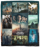 Maze Runner Blankets, Maze Runner The Death Cure Movie Fleece, Sherpa Blanket VPM Cozy Plush Fleece Blanket - 50x60