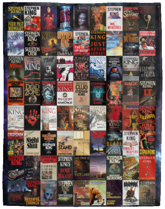 Stephen King Blanket, Stephen King Fleece, Sherpa Blanket Gift Ideas VPL Cozy Plush Fleece Blanket - 60x80