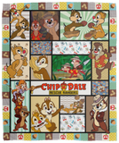 Chip 'n Dale Blanket, Chip And Dale Cartoon Movie Fleece, Sherpa Blanket VPM Cozy Plush Fleece Blanket - 50x60