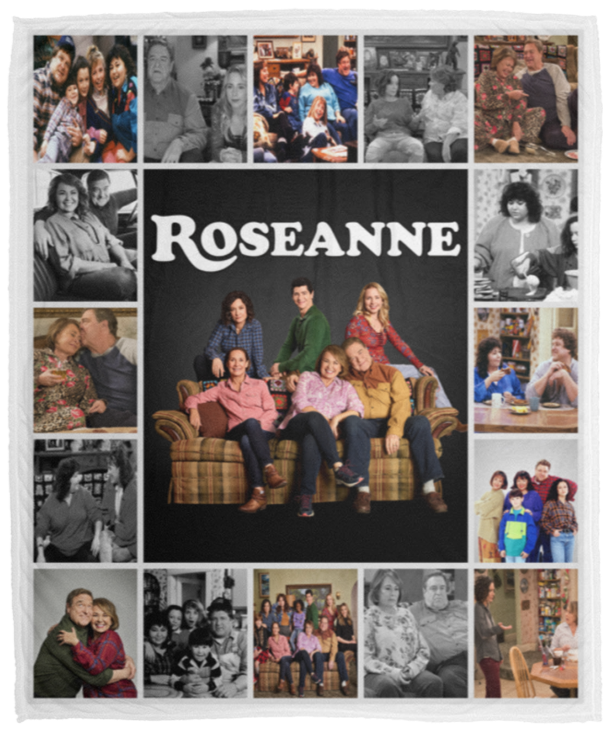 Roseanne Blanket, Roseanne TV Series Fleece, Sherpa Blanket VPM Cozy Plush Fleece Blanket - 50x60