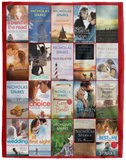 Nicholas Sparks Blanket, Nicholas Sparks Fleece, Sherpa Blanket for Fans VPL Cozy Plush Fleece Blanket - 60x80