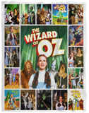 The Wizard Of Oz Fleece, Sherpa Blanket, The Wizard Of Oz - Judy Garland Blanket VPL Cozy Plush Fleece Blanket - 60x80