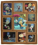 Jiminy Cricket Blanket, Jiminy Cricket Fleece Sherpa Blanket, Gifts for Kids VPM Cozy Plush Fleece Blanket - 50x60