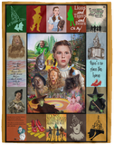 The Wizard Of Oz Blanket, The Wizard Of Oz Quotes Fleece, Sherpa Blanket VPL Cozy Plush Fleece Blanket - 60x80
