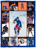 Wayne Gretzky Blankets, The greatest hockey player of all-time Fleece, Sherpa VPS Cozy Plush Fleece Blanket - 30x40