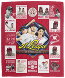 A League of Their Own Blanket, A League of Their Own Fleece, Sherpa Blanket VPM Cozy Plush Fleece Blanket - 50x60