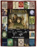 The Lord of the Rings Blanket, Gollum, The Hobbit Fleece, Sherpa Blanket VPL Cozy Plush Fleece Blanket - 60x80