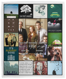 Six Feet Under Blanket, Six Feet Under TV Series Fleece, Sherpa Blanket VPM Cozy Plush Fleece Blanket - 50x60