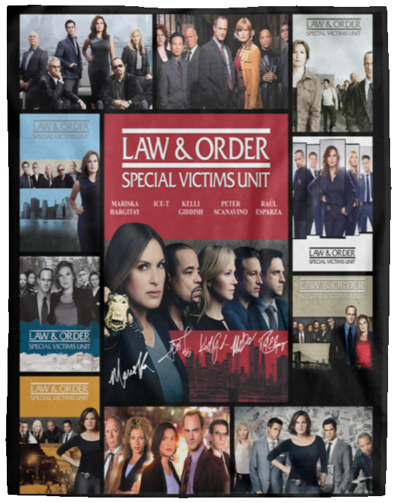 Law & Order Special Victims Unit Blanket, TV Series Fleece, Sherpa Blanket Gifts VPL Cozy Plush Fleece Blanket - 60x80