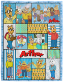 Arthur Blanket, Arthur TV series Fleece, Sherpa Blanket Soft and Cozy VPL Cozy Plush Fleece Blanket - 60x80