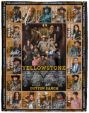 Yellowstone Blanket, Yellowstone Dutton Ranch TV Series Fleece, Sherpa Blanket VPL Cozy Plush Fleece Blanket - 60x80