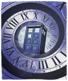 Doctor Who Tardis Blanket, Tardis Fleece, Sherpa Blanket VPM Cozy Plush Fleece Blanket - 50x60