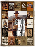 The Good The Bad And The Ugly Blankets, Clint Eastwood Quilt, Fleece Sherpa VPS Cozy Plush Fleece Blanket - 30x40