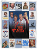 All in the Family Blanket, All in the Family TV Series Fleece, Sherpa Blanket - VPL Cozy Plush Fleece Blanket - 60x80
