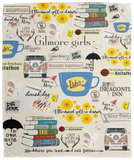 Gilmore Girls Blanket, Williams Hardware Fleece, Sherpa Blanket Girls Gifts VPM Cozy Plush Fleece Blanket - 50x60