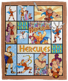 Hercules Blanket, Hercules (1997 film) Fleece, Sherpa Blanket VPM Cozy Plush Fleece Blanket - 50x60