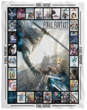 Final Fantasy Blanket, Final Fantasy Fleece, Sherpa Blanket Soft and Cozy Luxury VPL Cozy Plush Fleece Blanket - 60x80