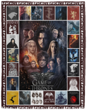 Game of Thrones Blanket, Game of Thrones Movies Fleece, Sherpa Blankets Gifts VPL Cozy Plush Fleece Blanket - 60x80