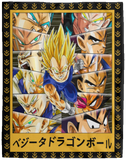 Vegeta Eyes For Fans Amine Blanket, Dragon Ball Fleece, Sherpa Blanket VPL Cozy Plush Fleece Blanket - 60x80