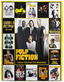 Pulp Fiction Blankets, Bad Mother F***ker Quilt, Fleece Sherpa, John Travolta VPL Cozy Plush Fleece Blanket - 60x80
