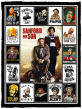 Sanford and Son Blanket, Sanford and Son TV Series Fleece, Sherpa Blanket VPS Cozy Plush Fleece Blanket - 30x40
